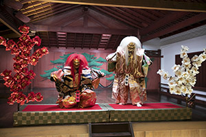 Picture of Noh play Shakkyo
