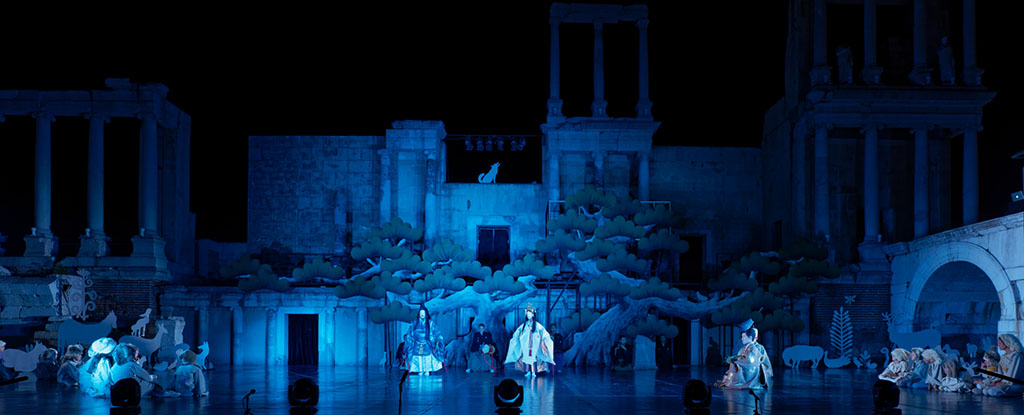 Picture of new Noh play Orpheus